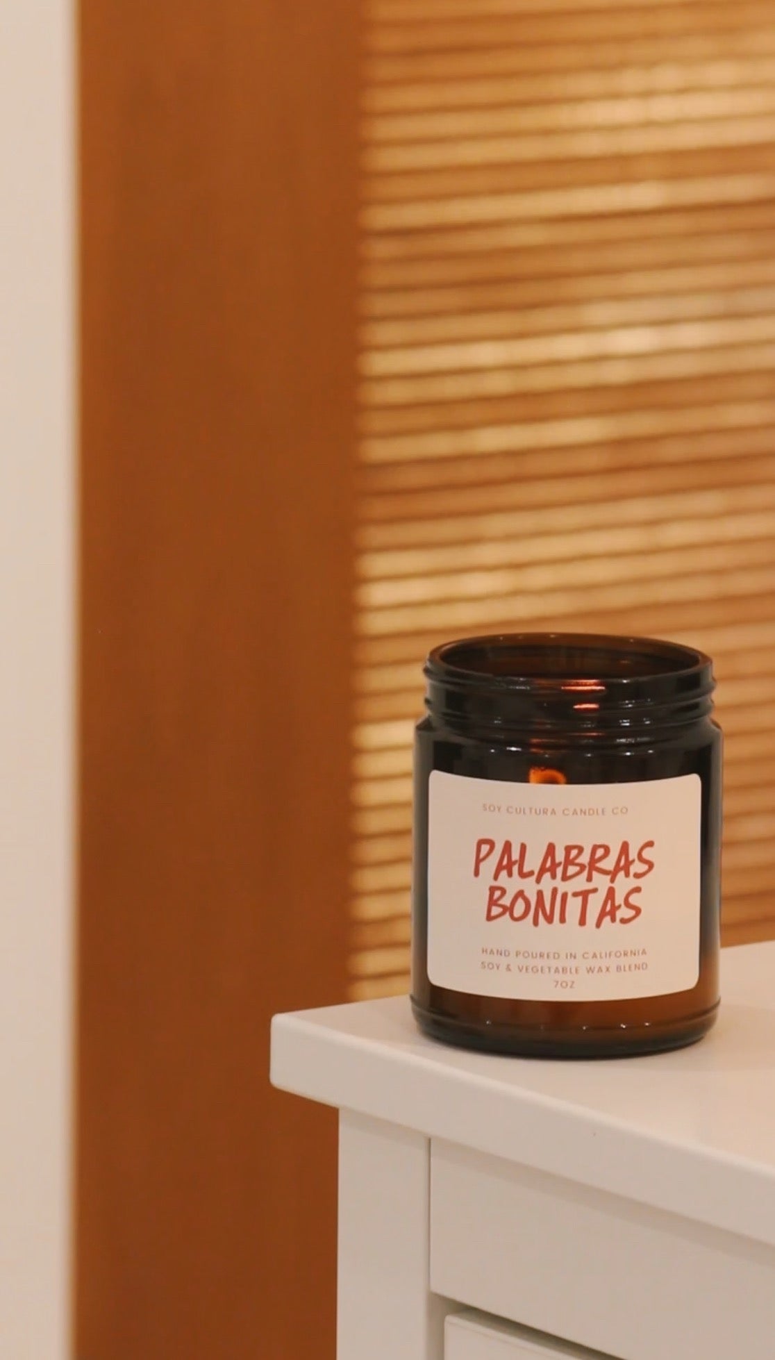 Palabras Bonitas 7oz Candle