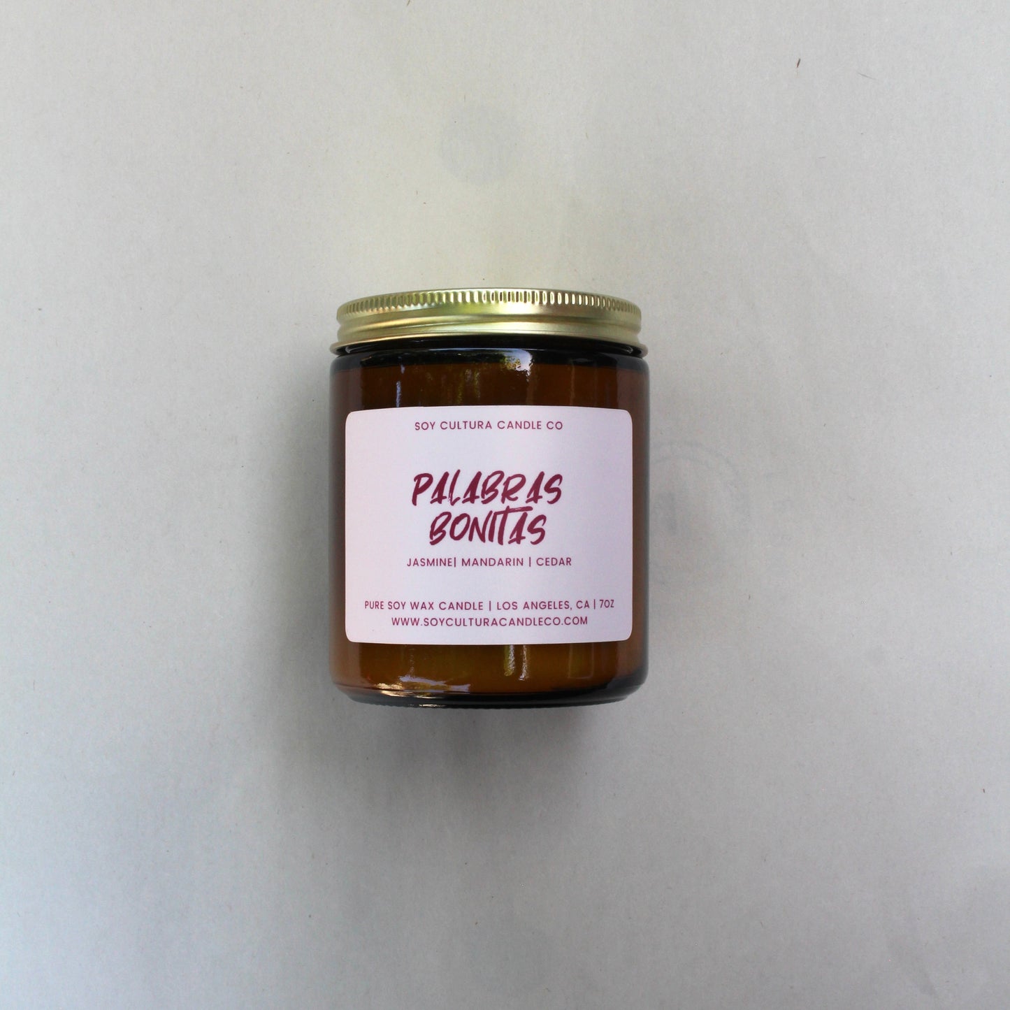 Palabras Bonitas 7oz Candle