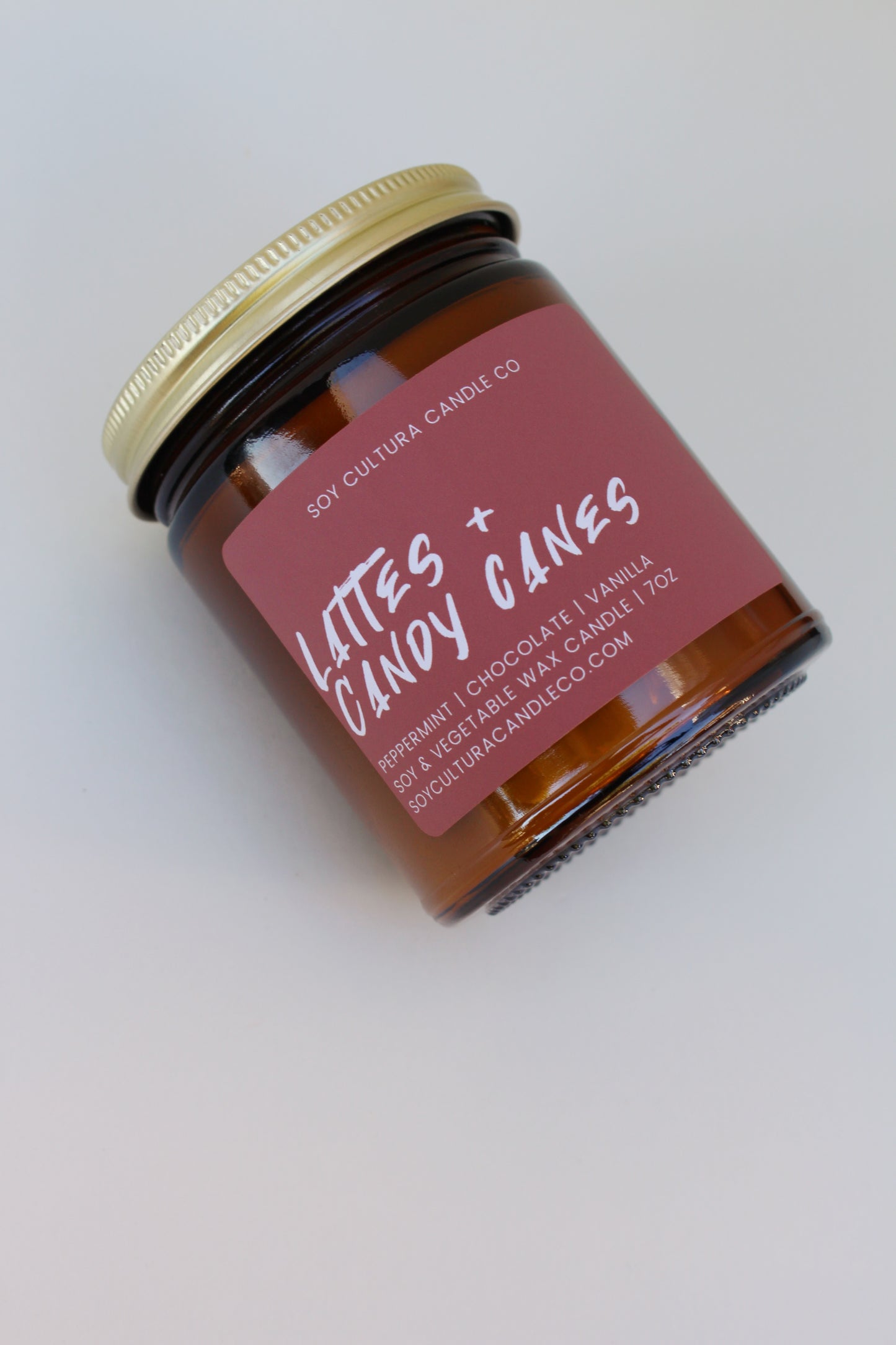 Lattes + Candy Canes 7oz - Cotton wicked