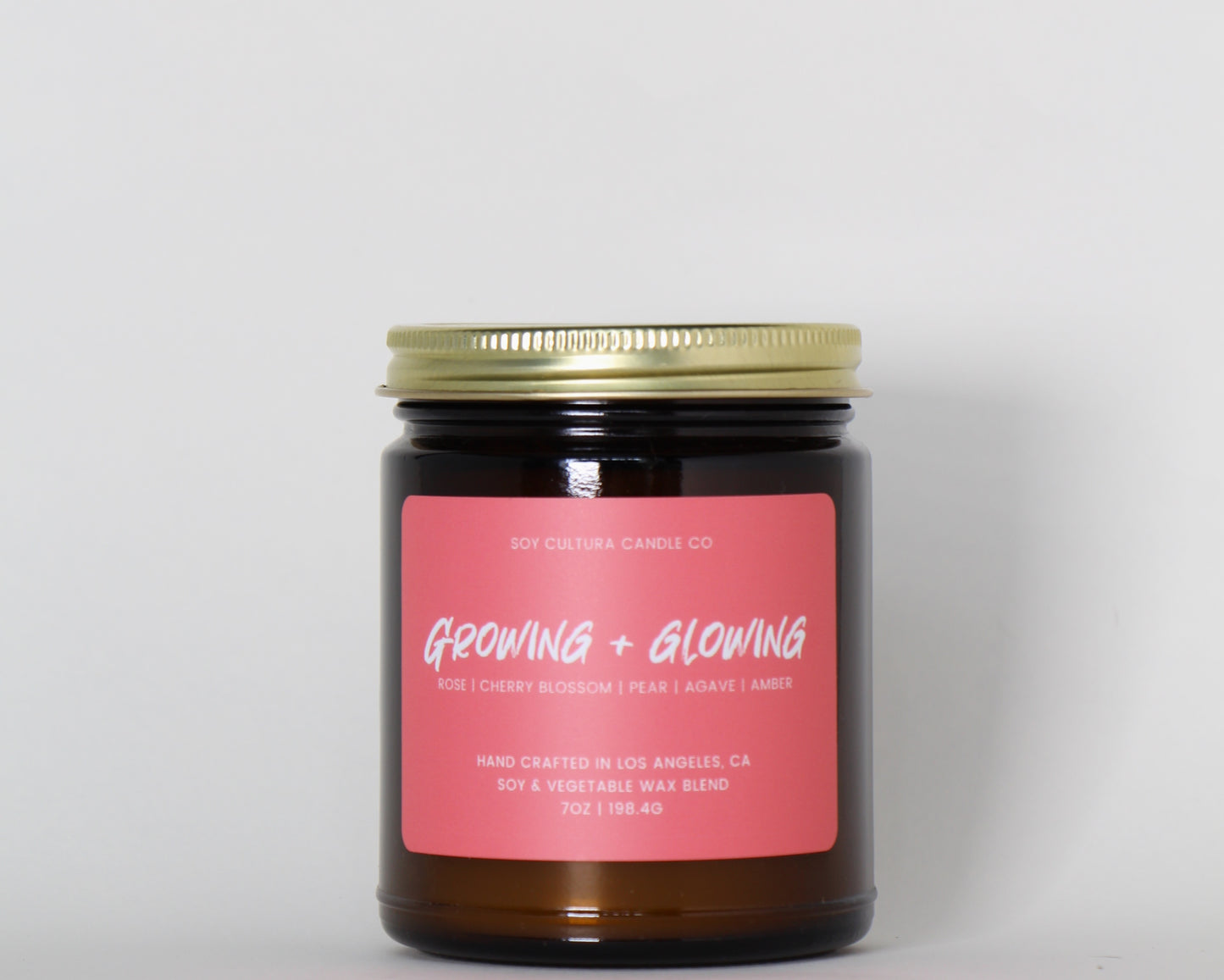 Growing + Glowing 7oz candle