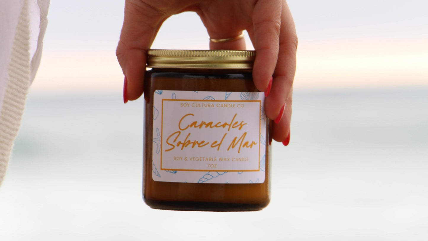 Caracoles Sobre el Mar 7oz candle
