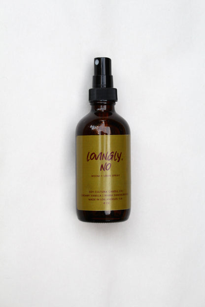 Lovingly, No Room + Linen Spray 4oz