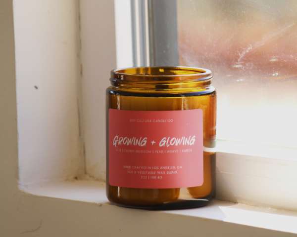 Growing + Glowing 7oz candle