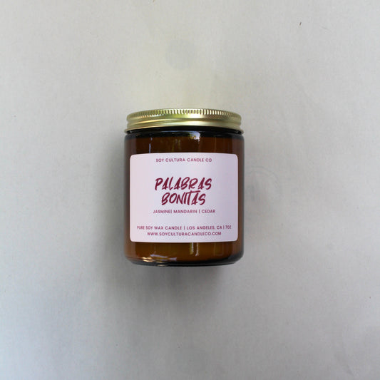 Palabras Bonitas 7oz Candle