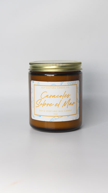 Caracoles Sobre el Mar 7oz candle