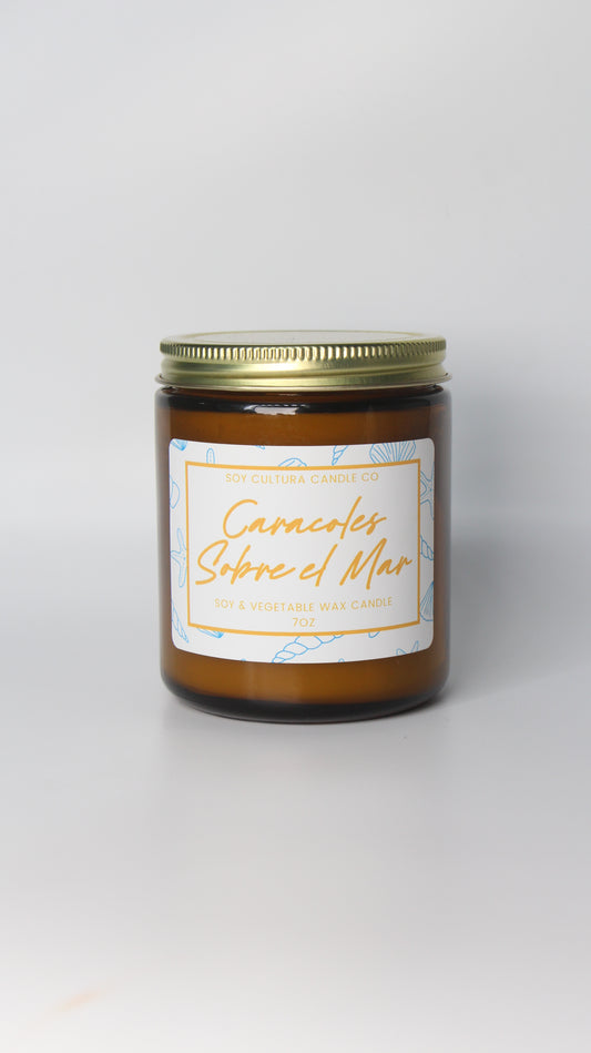 Caracoles Sobre el Mar 7oz candle
