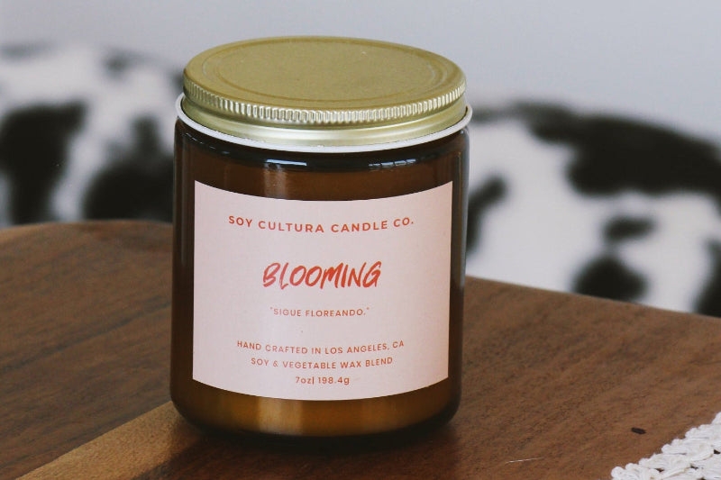 Blooming 7oz candle