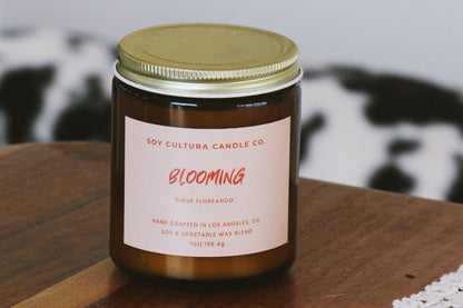 Blooming 7oz candle
