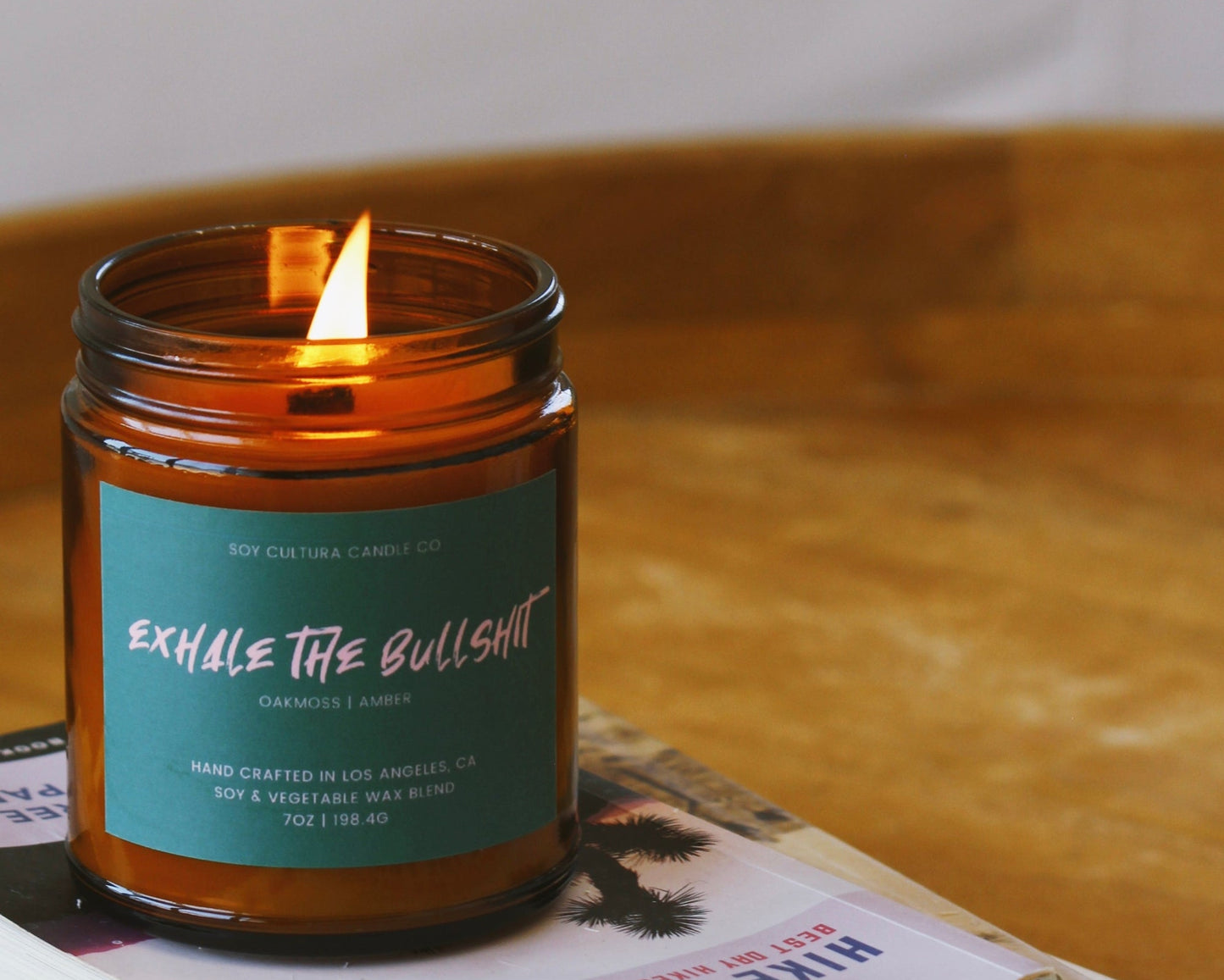 Exhale the Bullshit 7oz candle