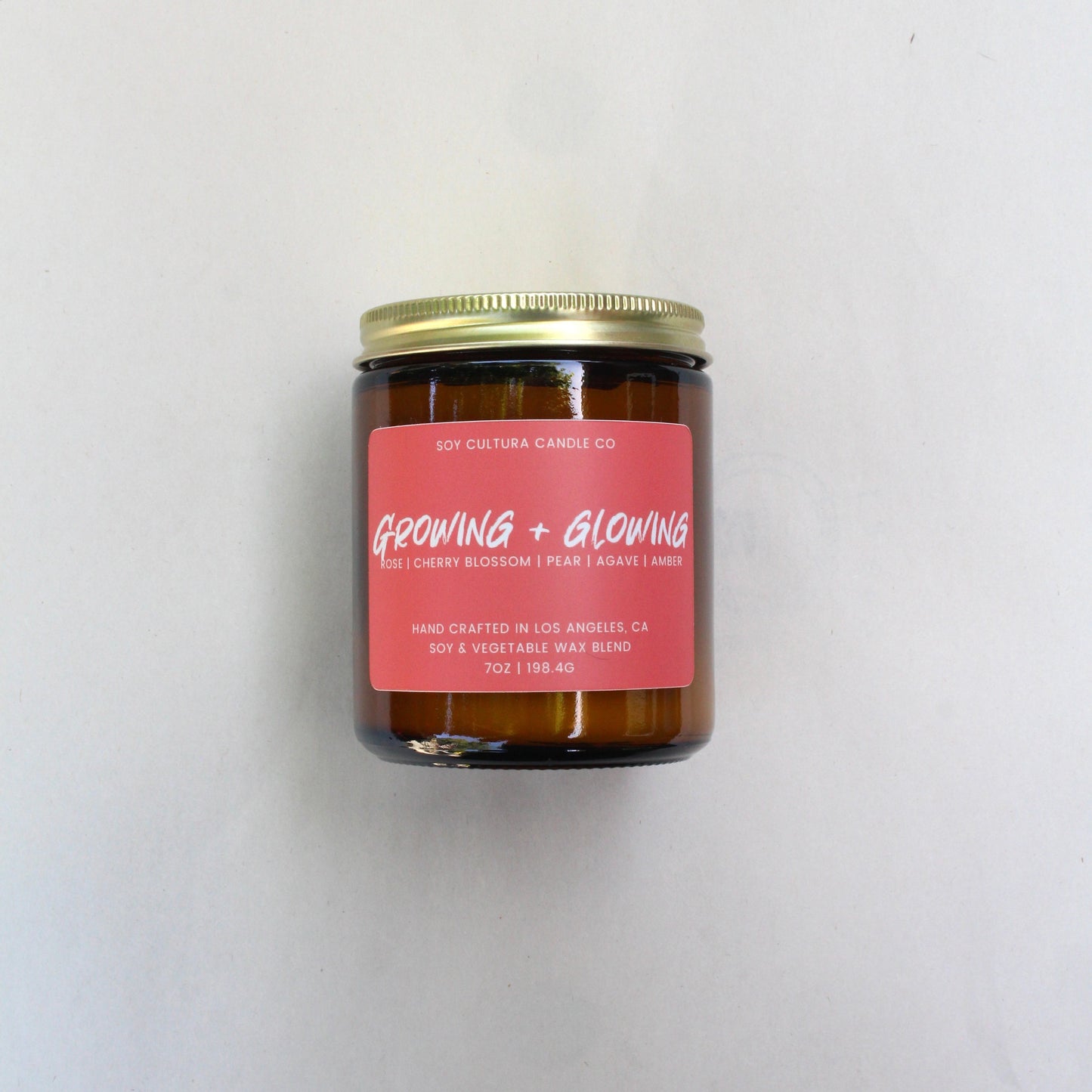 Growing + Glowing 7oz candle