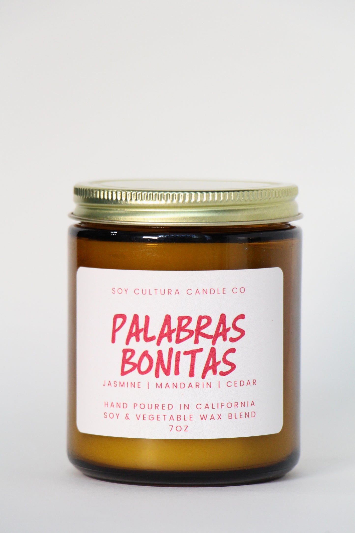 Palabras Bonitas 7oz Candle