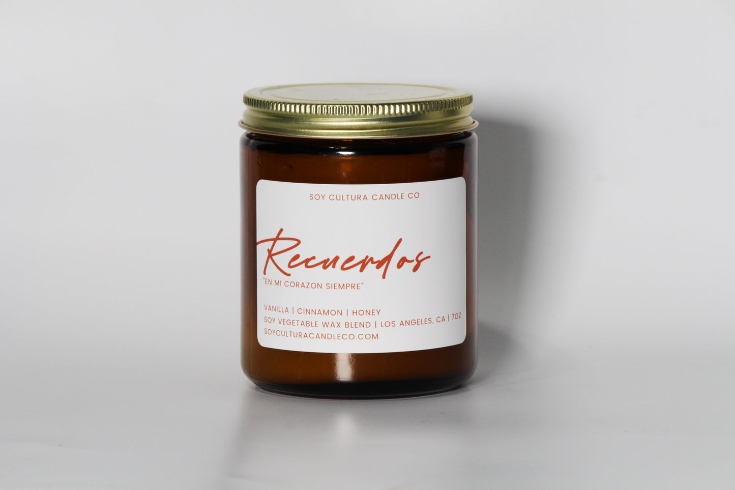 Recuerdos 7oz candle
