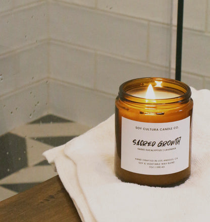 Sacred Growth 7oz candle