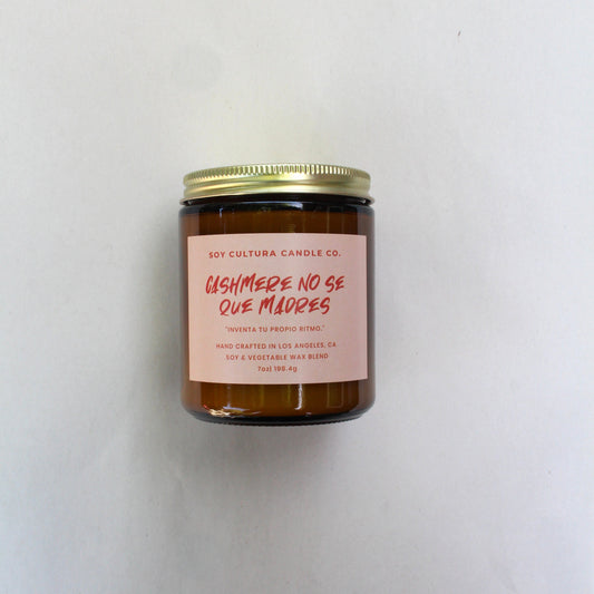 Cashmere No Se Que Madres 7oz candle