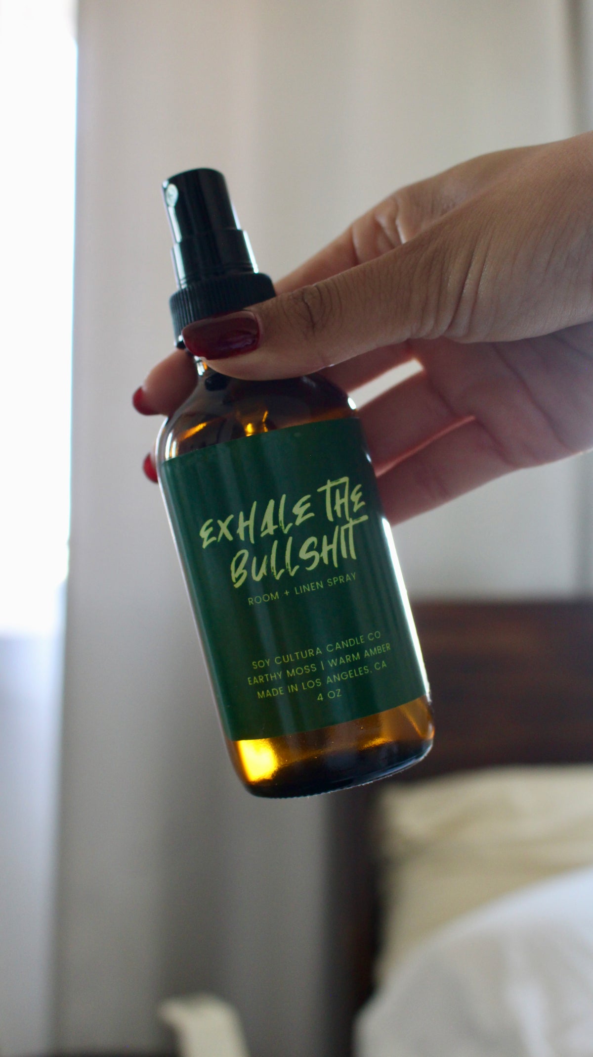 Exhale the Bullshit Room + Linen Spray 4oz